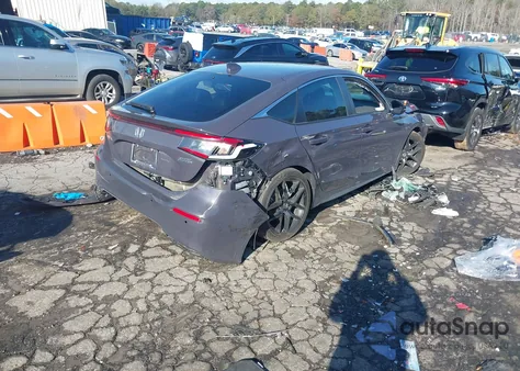 2024 Honda Civic Sport Touring from USA, damaged, VIN 19XFL1H81RE014110